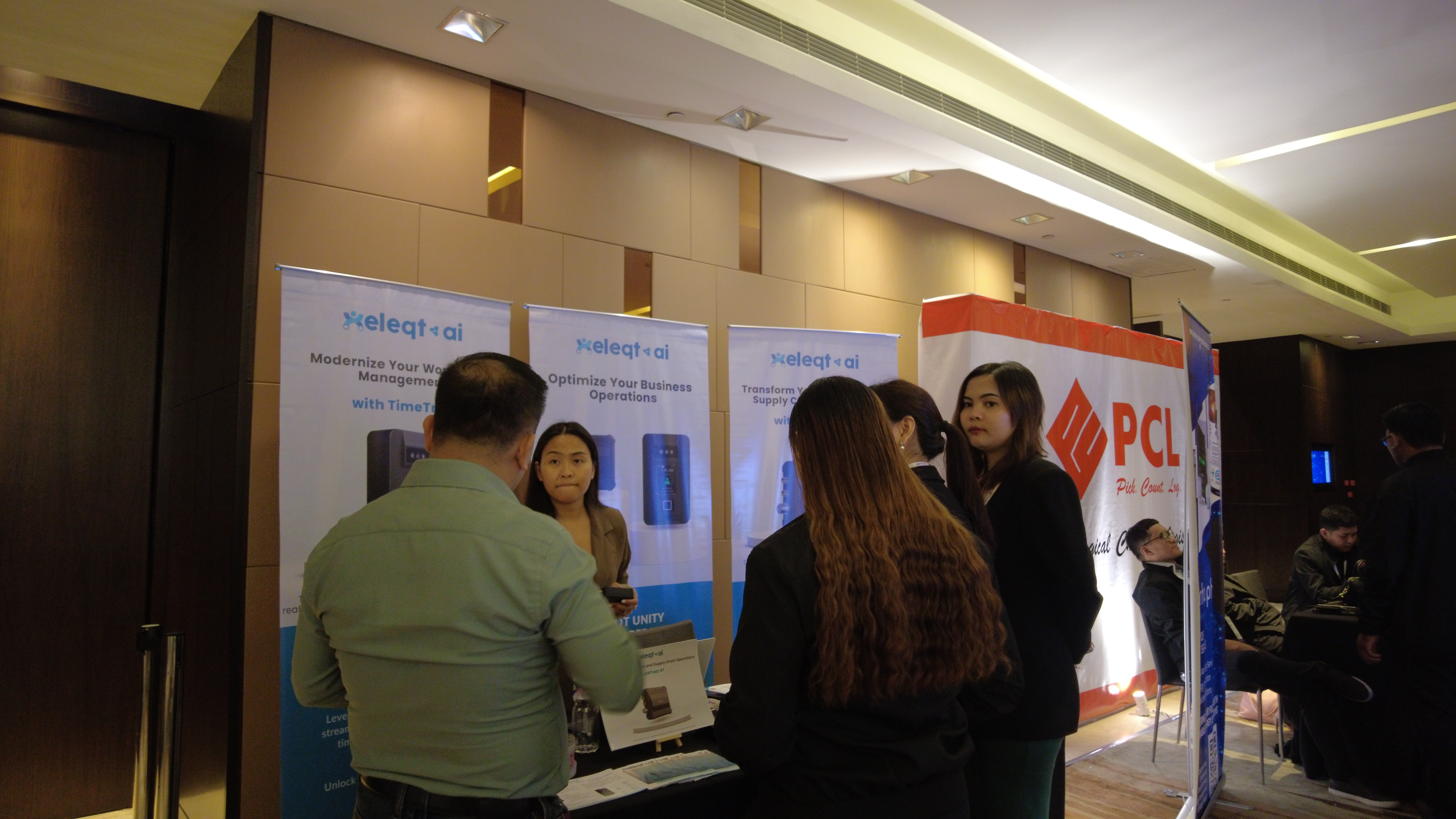 Xeleqt AI showcase at SCLS Fortinus event